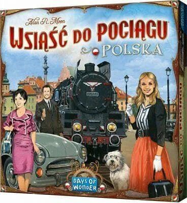 Brain-Games.lv galda spēles Ticket to Ride: Poland (paplašinājums)