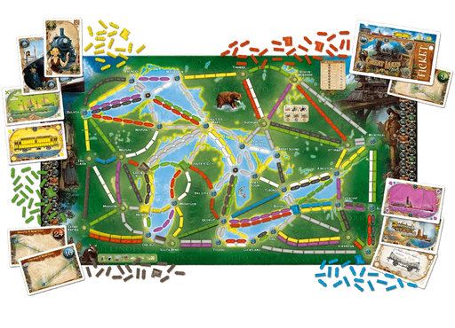 n/a galda spēles Ticket to Ride: Rails & Sails