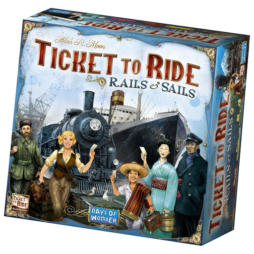 n/a galda spēles Ticket to Ride: Rails & Sails
