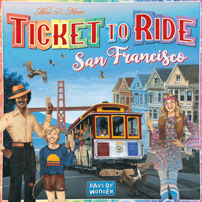 n/a galda spēles Ticket To Ride:  San Francisco