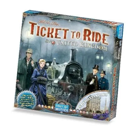 n/a galda spēles Ticket to Ride: United Kingdom + Pennsylvania (paplašinājums)
