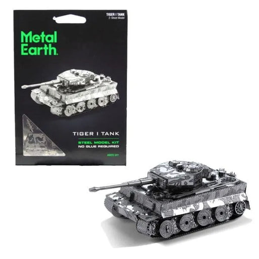 n/a Mēroga modelis Tiger 1 Tank, metāla konstruktors