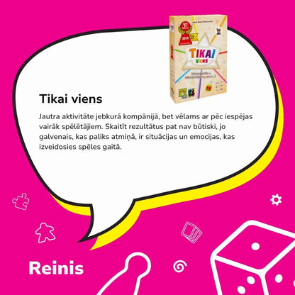 Brain Games galda spēles Tikai viens