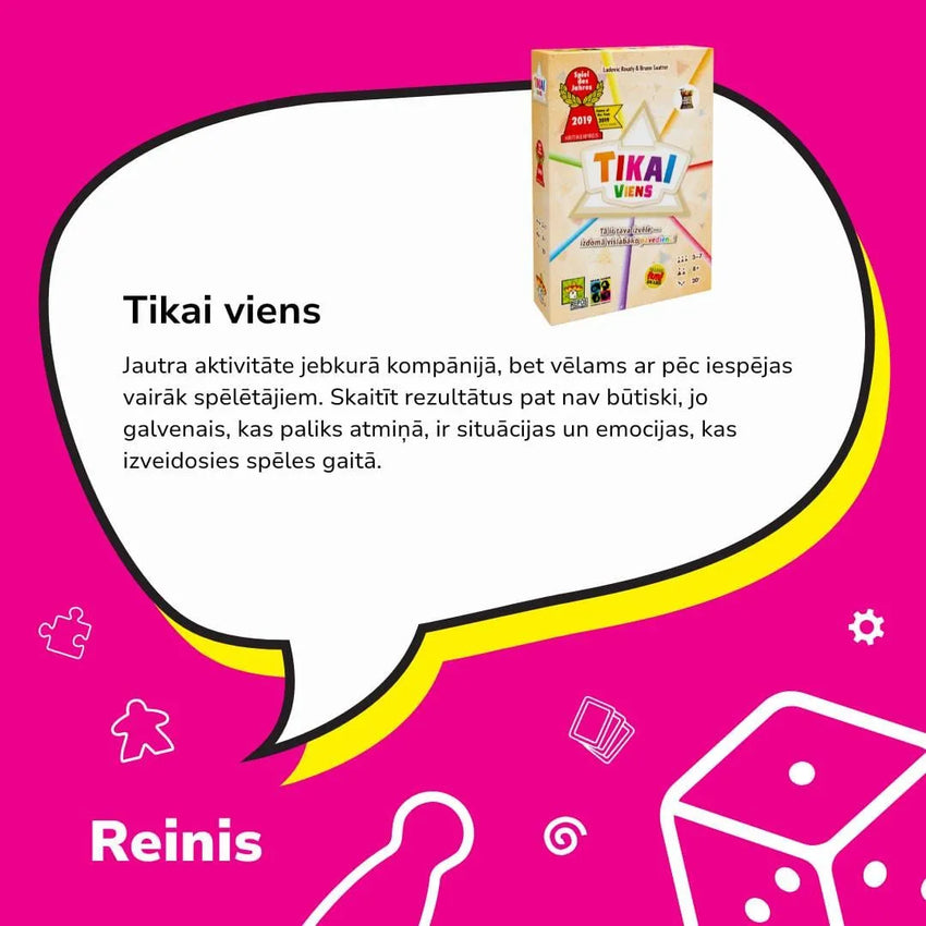 Brain Games galda spēles Tikai viens