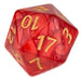 Titan 20-Sided Die 55mm – Red
