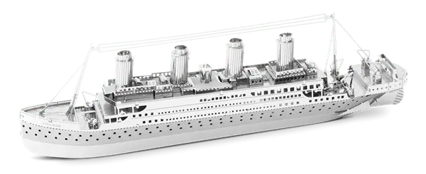 n/a Mēroga modelis Titanic Ship, metāla konstruktors