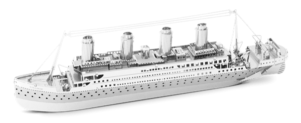n/a Mēroga modelis Titanic Ship, metāla konstruktors