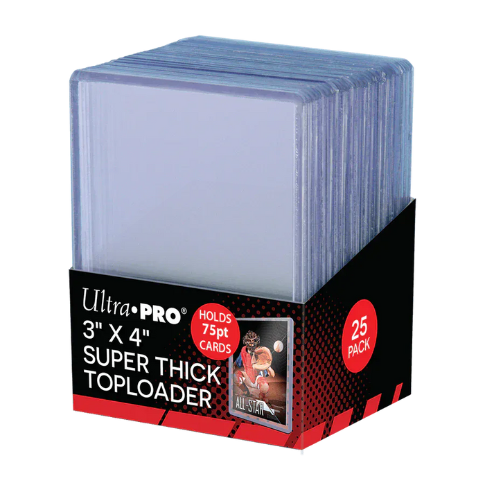 Brain Games LV Toploader 3x4" 25ct Thick 75PT