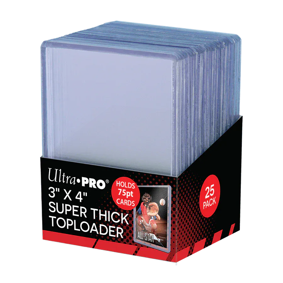 Brain Games LV Toploader 3x4" 25ct Thick 75PT