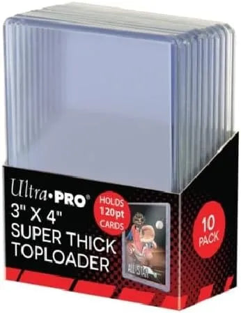 Brain Games LV Toploader 3x4"(10) Super Thick 120PT