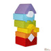 Brain Games LV Tower LD-12 / Piramīda Koka klucīšu komplekts TORNIS 12