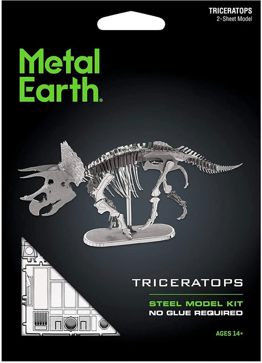 Brain Games LV Mēroga modelis Triceratops Skeleton, metāla konstruktors