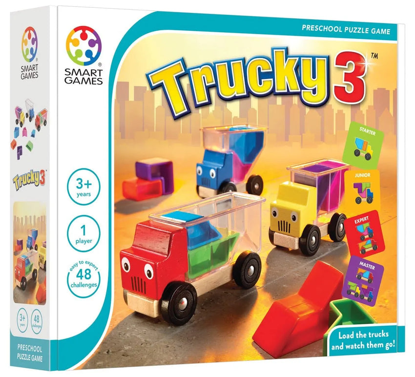 smartgames Prāta mežģi Trucky 3