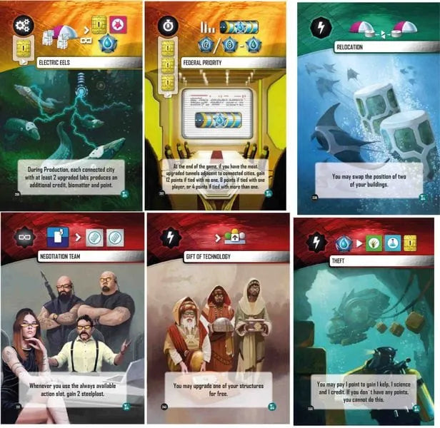 Brain-Games.lv galda spēles Underwater Cities New Discoveries (paplašinājums)