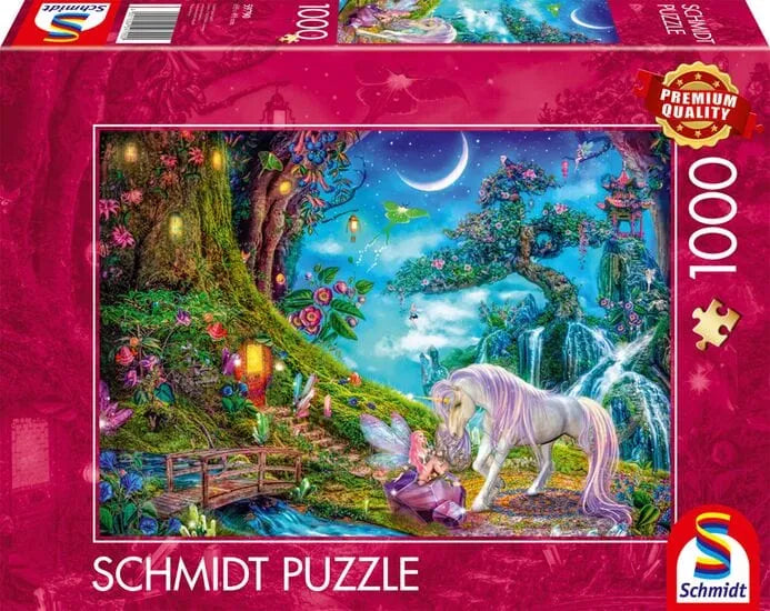 Brain Games LV Unicorn and elf among the tall timbers, 1000 pcs