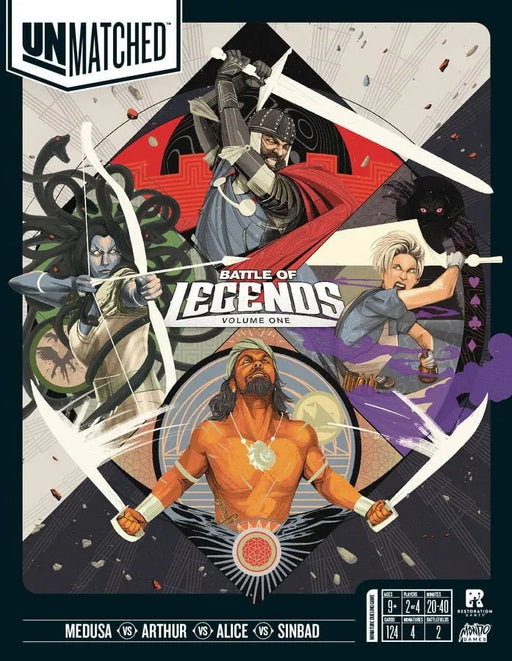 Brain Games LV galda spēles UNMATCHED: BATTLE OF LEGENDS VOL 1