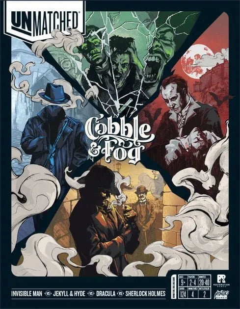 Brain Games LV galda spēles UNMATCHED: COBBLE AND FOG