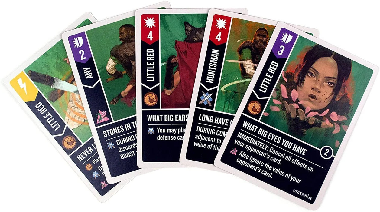 Brain Games LV galda spēles UNMATCHED: LITTLE RED RIDING HOOD VS. BEOWULF