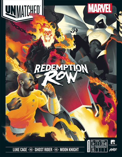 Brain Games LV galda spēles Unmatched Marvel Redemption Row