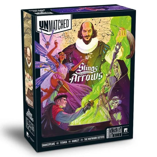 Brain Games LV Board Games UNMATCHED: SLINGS & ARROWS