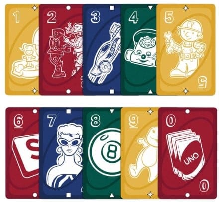 Brain Games LV UNO Mattel 80