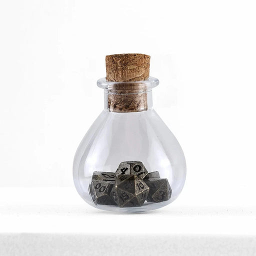 Brain Games LV Unseeli Tiny RPG Dice Set Ancient Bronze