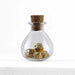 Brain Games LV Unseeli Tiny RPG Dice Set Gold