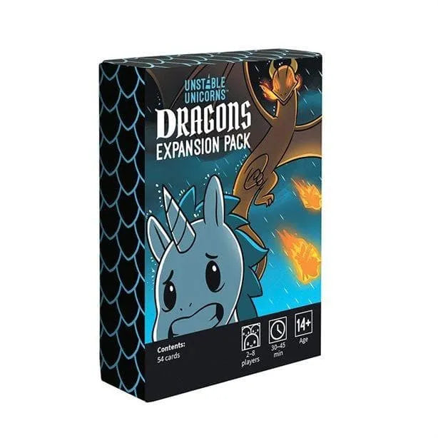 Brain-Games.lv Unstable Unicorns Dragons Expansion Pack (paplašinājums)