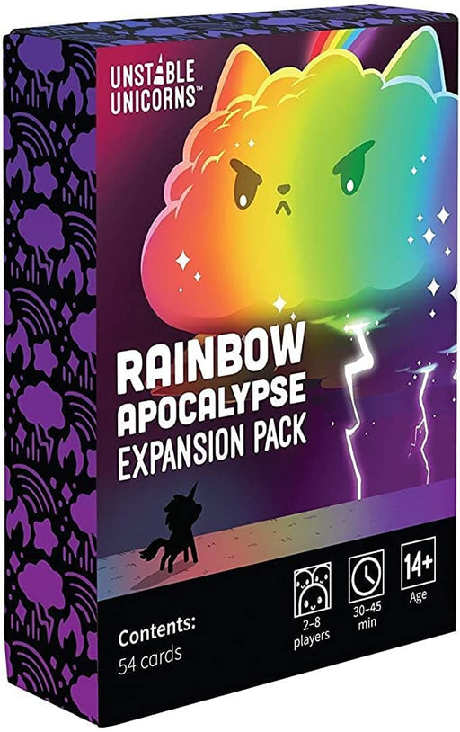 Brain-Games.lv Board Games Unstable Unicorns: Rainbow Apocalypse Expansion Pack (paplašinājums)
