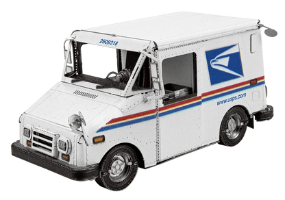 Brain Games LV Mēroga modelis USPS LLV Mail Truck, metāla konstruktors