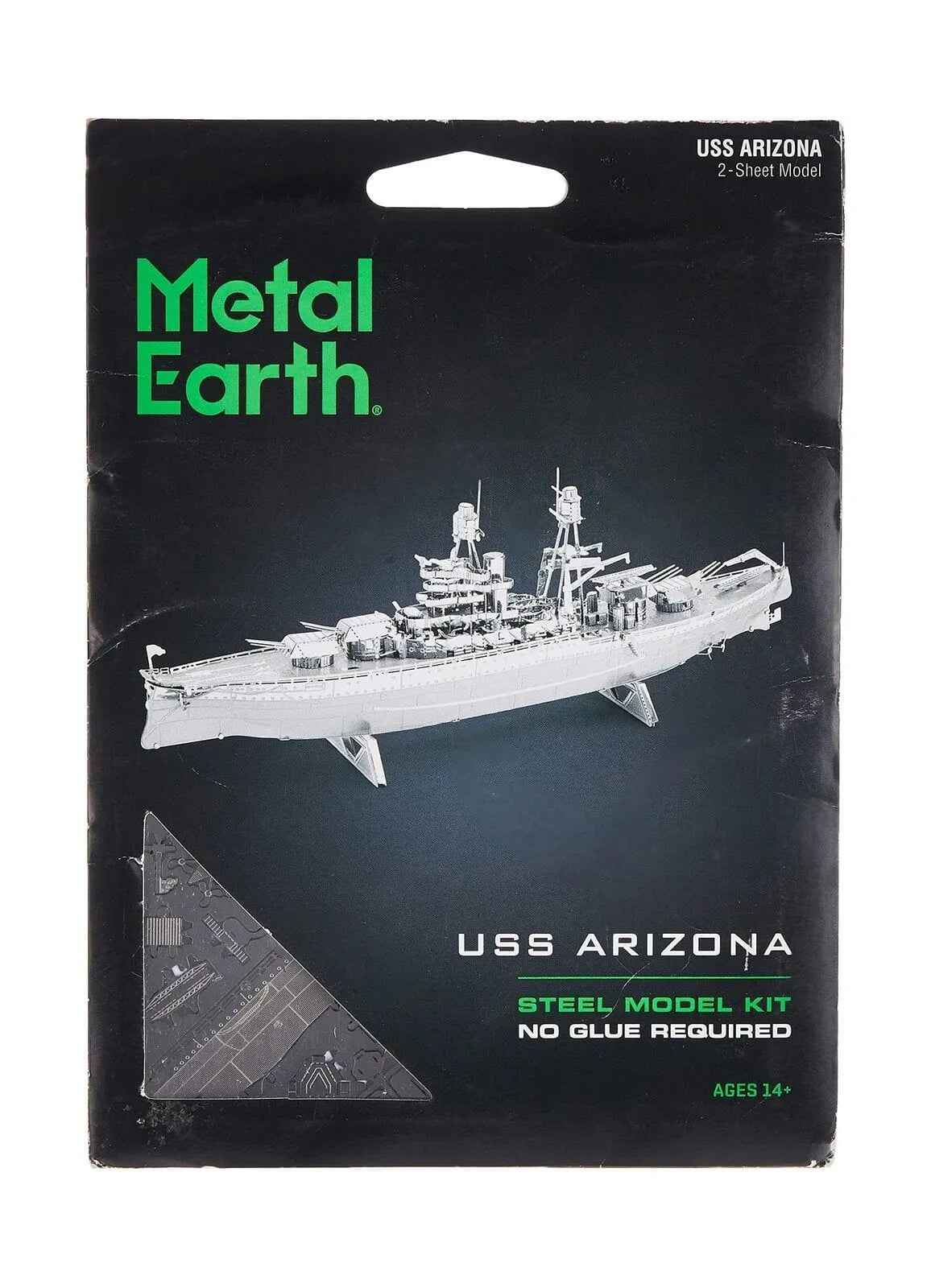 Brain Games LV Mēroga modelis USS Arizona, metāla konstruktors
