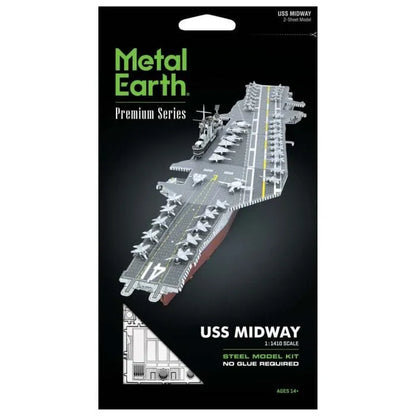 Brain Games LV Mēroga modelis USS Midway, Premium Series metāla konstruktors