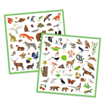 Brain Games LV Bērniem Uzlīmes - Fauna