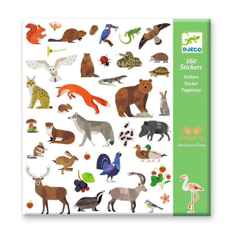 Brain Games LV Bērniem Uzlīmes - Fauna