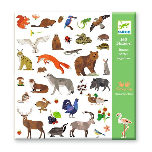 Brain Games LV Bērniem Uzlīmes - Fauna