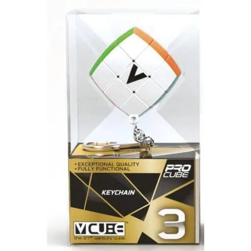 Brain-Games.lv Prāta mežģi V-Cube Keychain V3 Pillow, prāta mežģis, atslēgu piekariņš