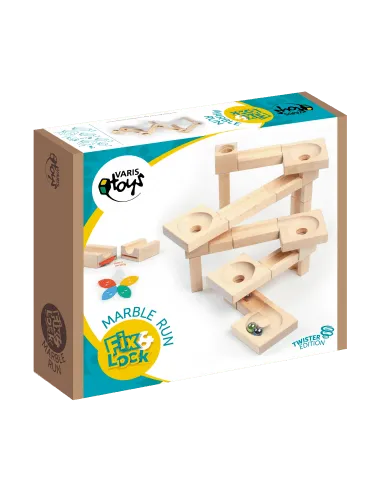 Brain-Games.lv VARIS Marble Run Fix&Lock Twister Edition