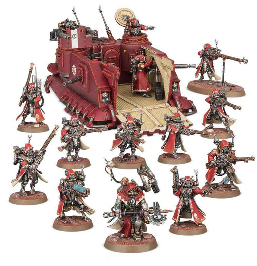 Brain Games LV galda spēles Warhammer 40,000: Adeptus Mechanicus miniatūru starta komplekts