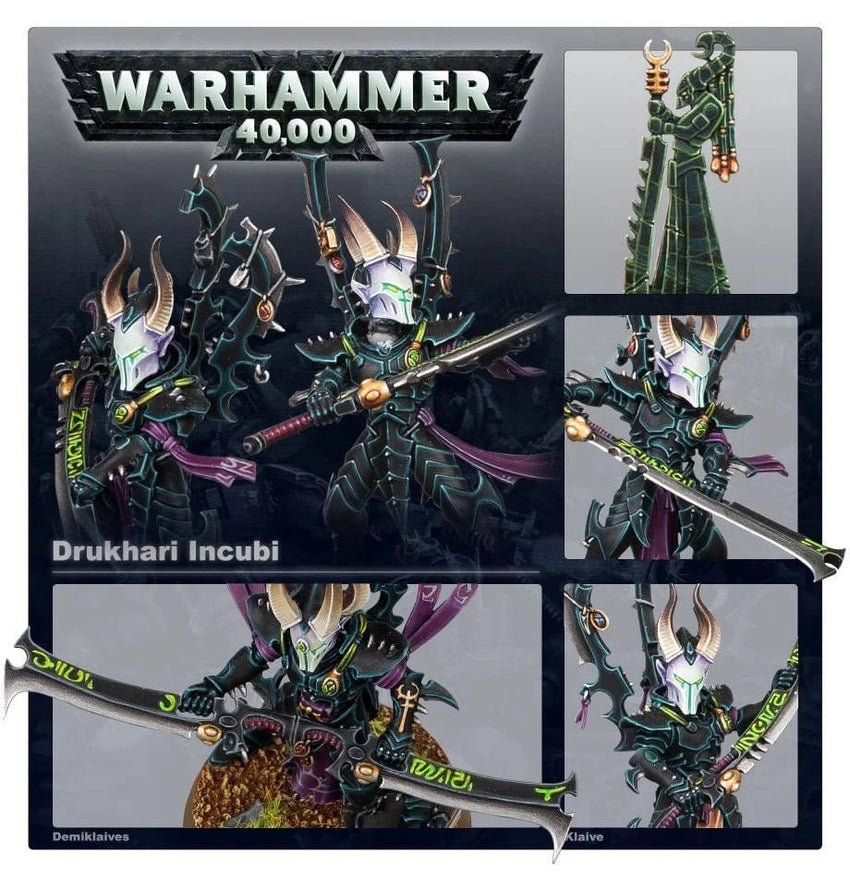n/a WARHAMMER 40000 , DRUKHARI INCUBI
