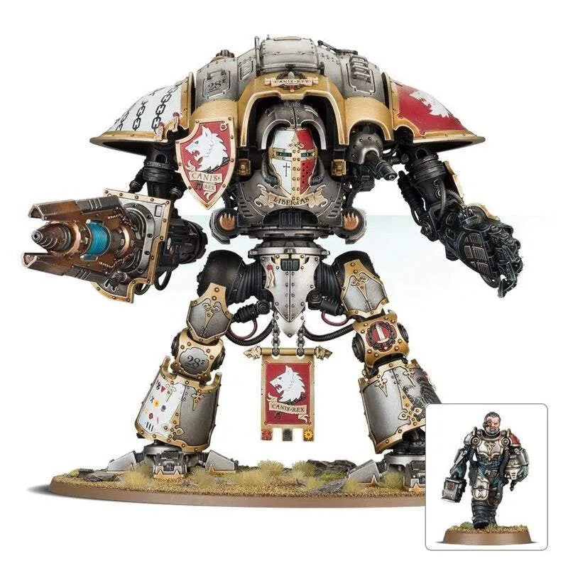 Brain Games LV Warhammer 40,000: Imperial Knights: Knight Preceptor Canis Rex