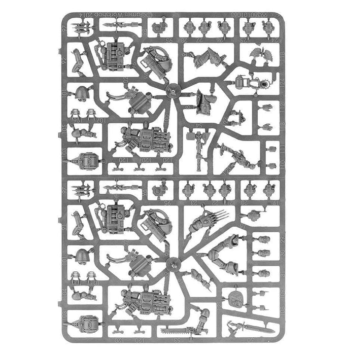Brain Games LV galda spēles Warhammer 40,000: Space Marines Devastator Squad miniatūru komplekts