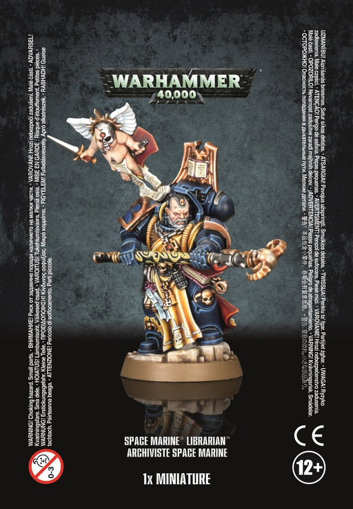 n/a WARHAMMER 40000 , SPACE MARINES LIBRARIAN