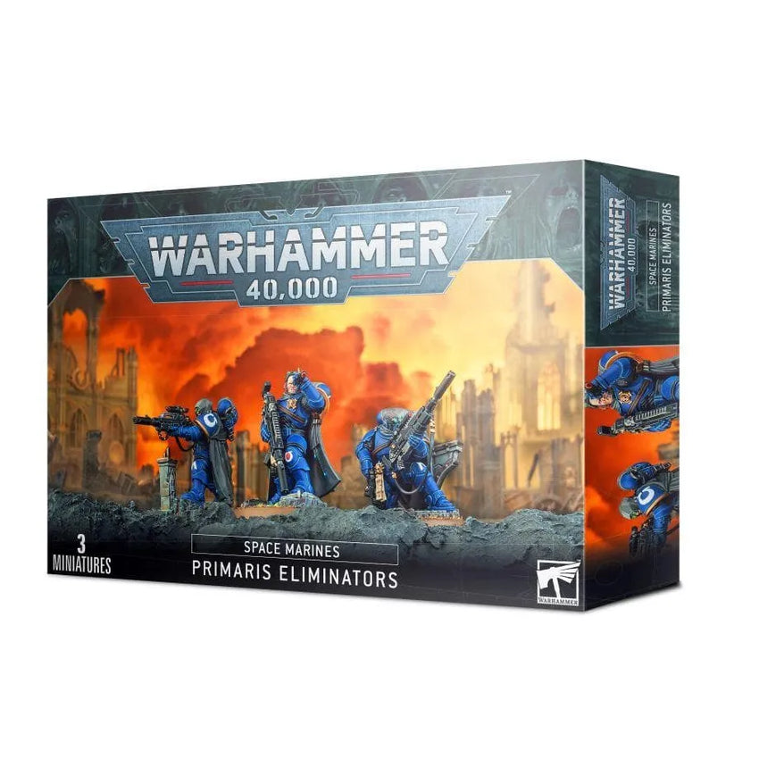 Brain Games LV galda spēles Warhammer 40,000: Space Marines Primaris Eliminators miniatūru komplekts