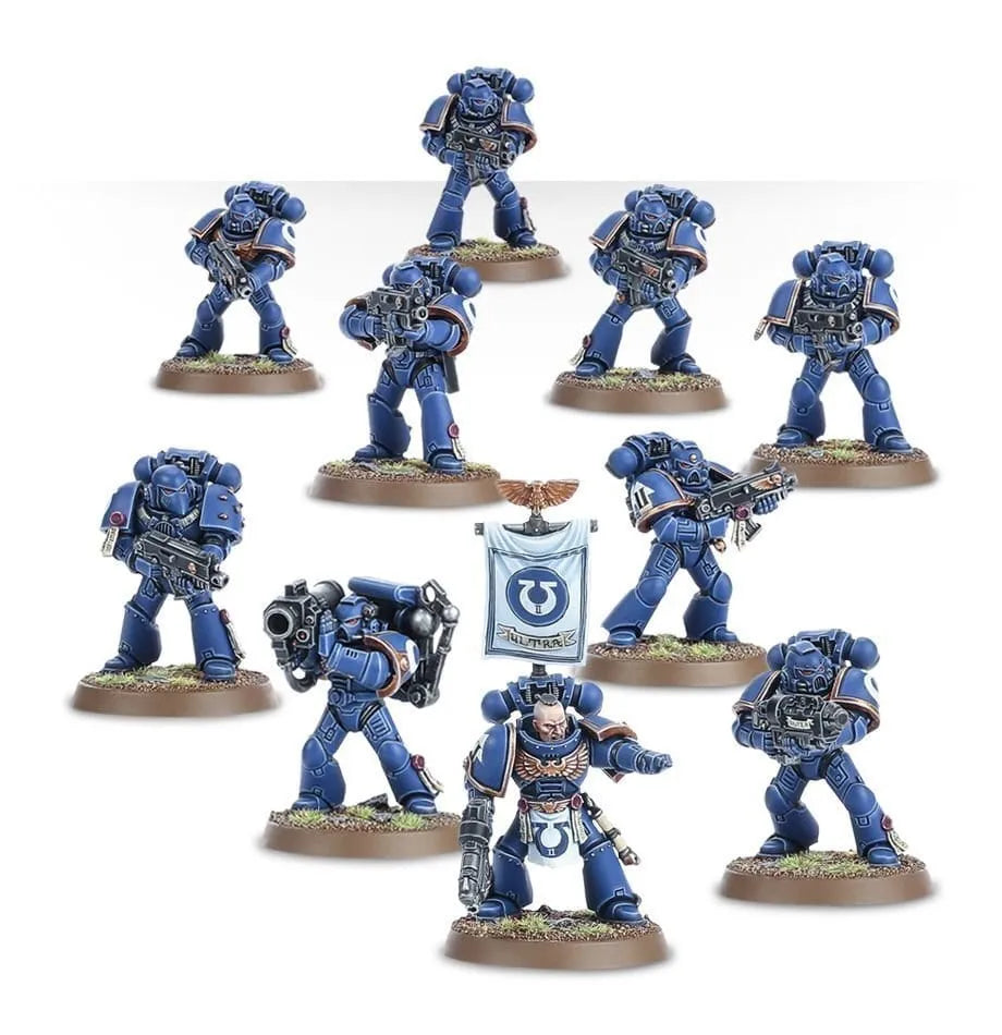 Brain Games LV galda spēles Warhammer 40,000: Space Marines Tactical Squad miniatūru komplekts