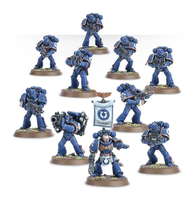 Brain Games LV galda spēles Warhammer 40,000: Space Marines Tactical Squad miniatūru komplekts