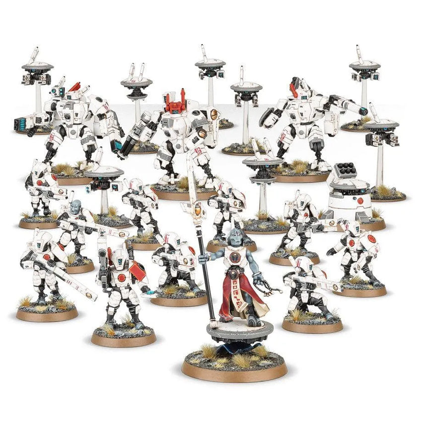 Brain Games LV galda spēles Warhammer 40,000: T'au Empire miniatūru starta komplekts
