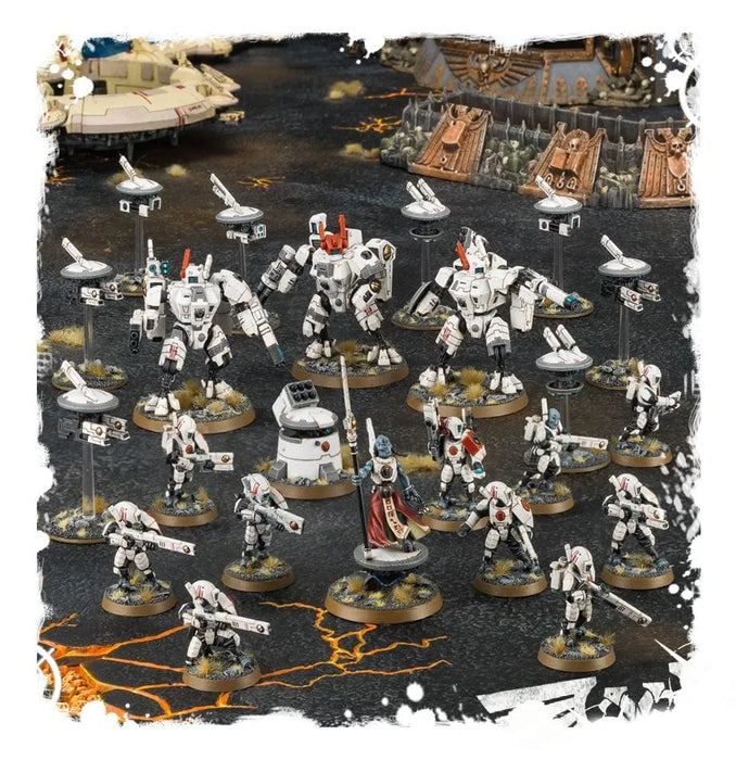 Brain Games LV galda spēles Warhammer 40,000: T'au Empire miniatūru starta komplekts