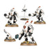 Brain Games LV galda spēles Warhammer 40,000: T'au Empire XV25 stealth Battlesuits miniatūru komplekts