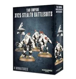 Brain Games LV galda spēles Warhammer 40,000: T'au Empire XV25 stealth Battlesuits miniatūru komplekts