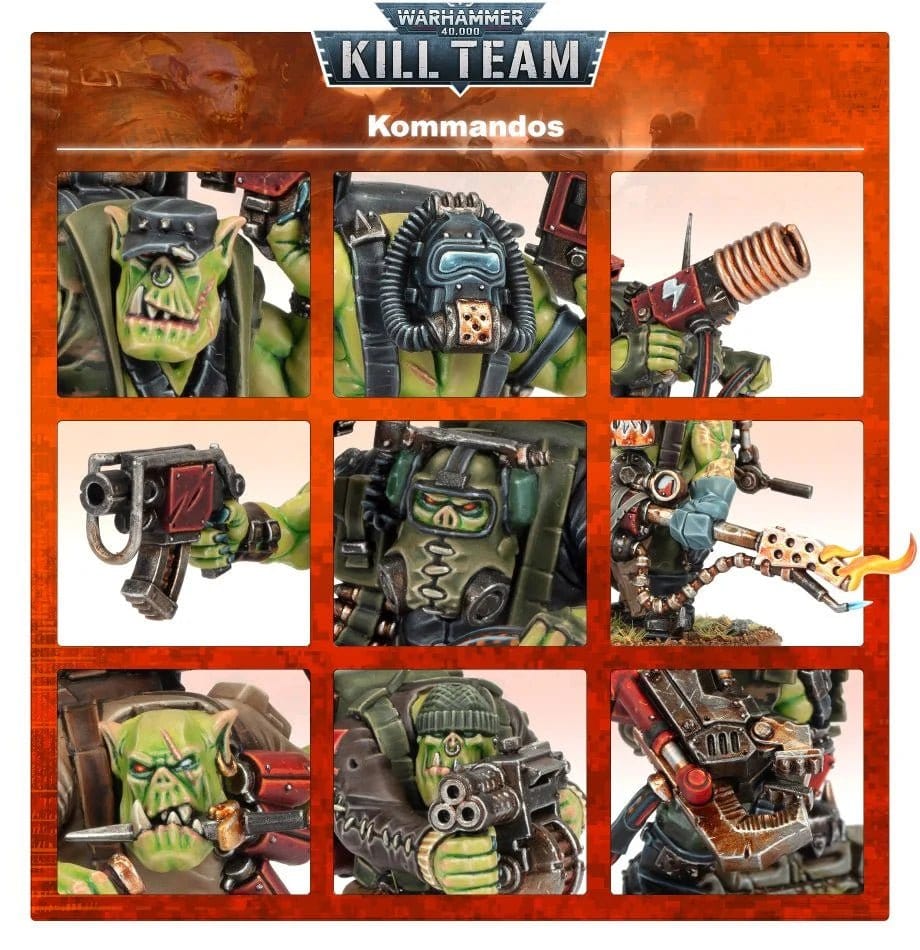 n/a WARHAMMER 40K KILL TEAM: KOMMANDOS